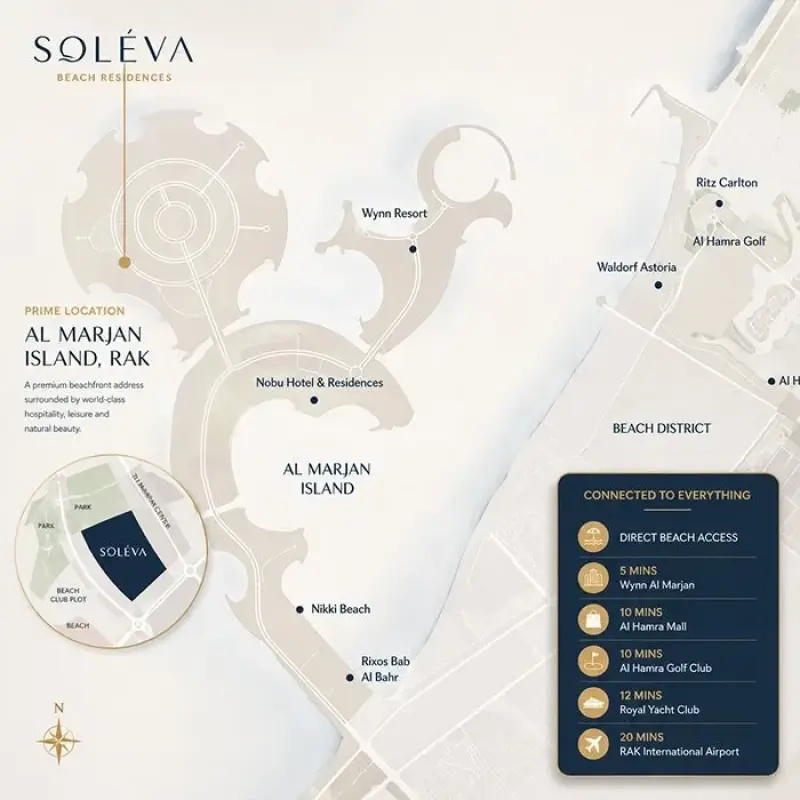 Soléva Beach Residences | Al Marjan Island, Ras Al Khaimah