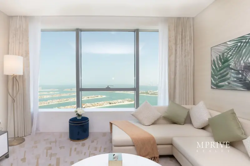 Luxury 1BR | Iconic Palm Jumeirah Views | The Palm Tower