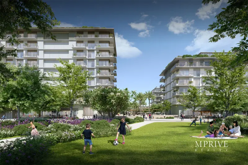 Seafront Community | Pool and Burj View