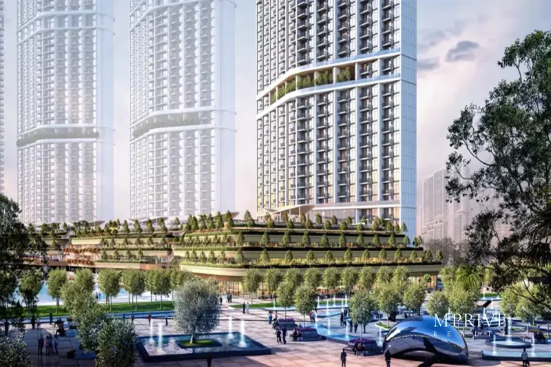 Modern 1BR | High Floor | Lagoon & Skyline View