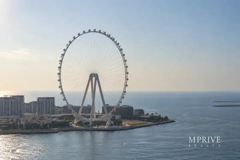 Full Sea View and Dubai Eye View | Semi Furnished